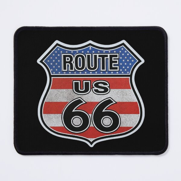 Item preview, Patriotic Route 66 Sign designed and sold by Numbers-Art.