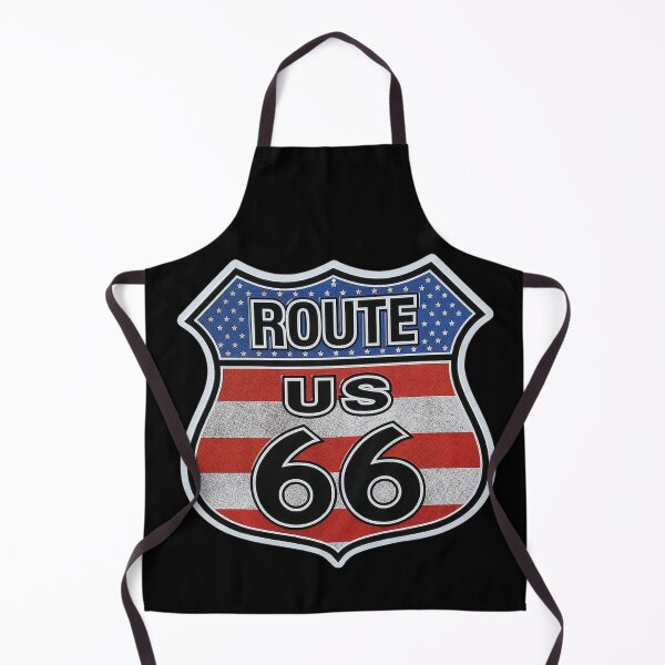Item preview, Patriotic Route 66 Sign designed and sold by Numbers-Art.