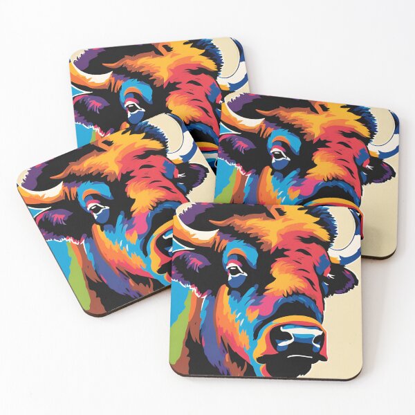 Item preview, Pop Art Bison designed and sold by Bison Artistry.