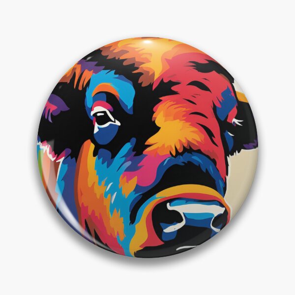 Item preview, Pop Art Bison designed and sold by Bison Artistry.