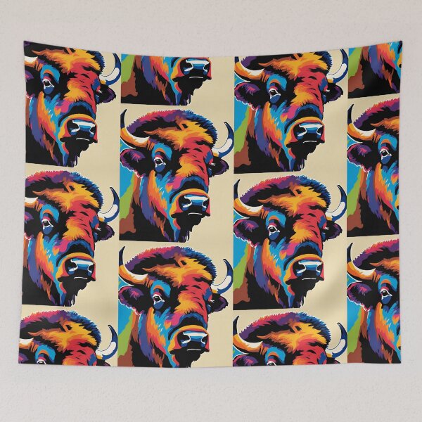 Item preview, Pop Art Bison designed and sold by Bison Artistry.