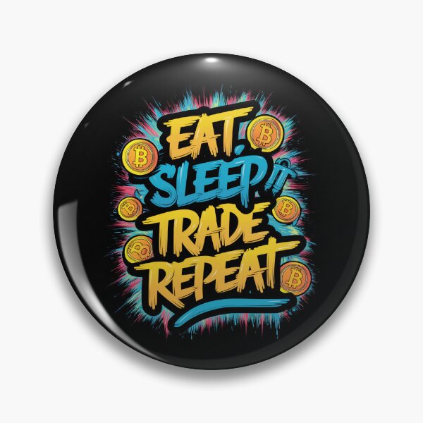 Item preview, Eat Sleep Trade Repeat  designed and sold by RadDeck.