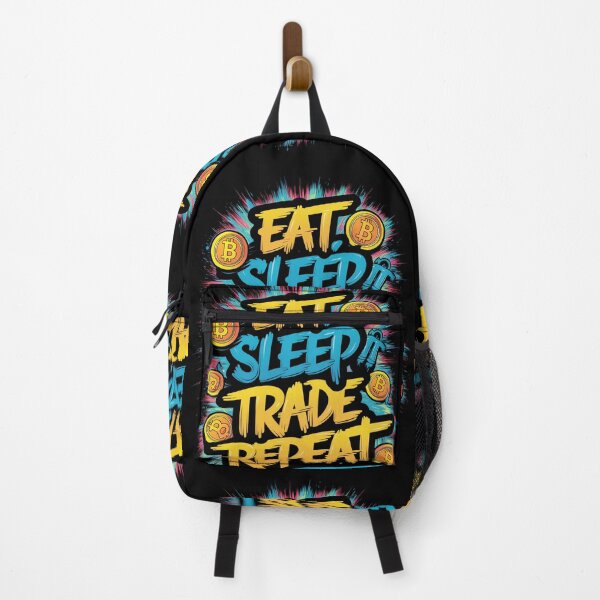 Item preview, Eat Sleep Trade Repeat designed and sold by RadDeck.