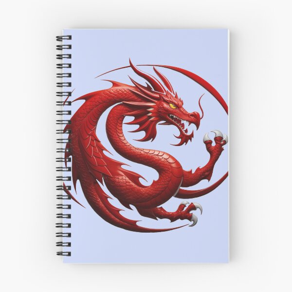 Item preview, A red dragon with its mouth open and claws out designed and sold by PWDigitalArt.