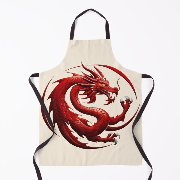 Item preview, A red dragon with its mouth open and claws out designed and sold by PWDigitalArt.