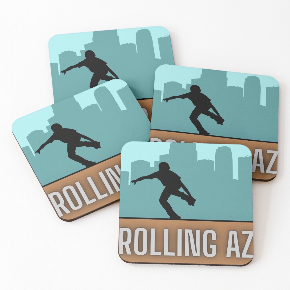 Item preview, Coasters (Set of 4) designed and sold by RollingAz.