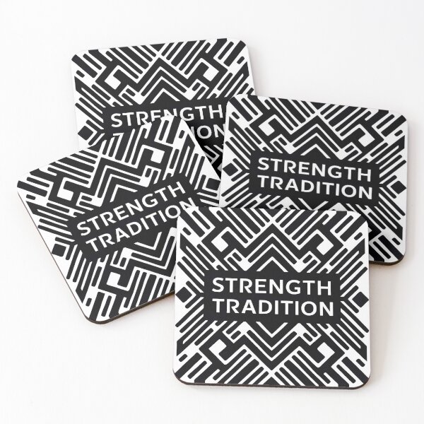 Item preview, STRENGTH TRADITION: Echoes of Resilience in Black and White designed and sold by SplashTastic.