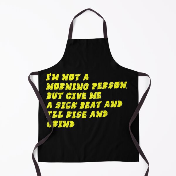 Item preview, I'm not a morning person Hip Hop Icons Celebrating Rap Legends Design designed and sold by RadDeck.