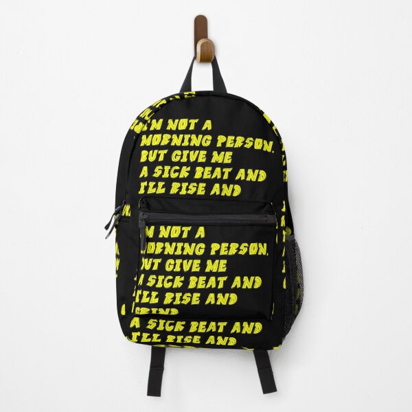 Item preview, I'm not a morning person Hip Hop Icons Celebrating Rap Legends Design designed and sold by RadDeck.