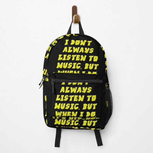 Item preview, I don't always listen to music Classic Vibes 90s Hip Hop Design designed and sold by RadDeck.