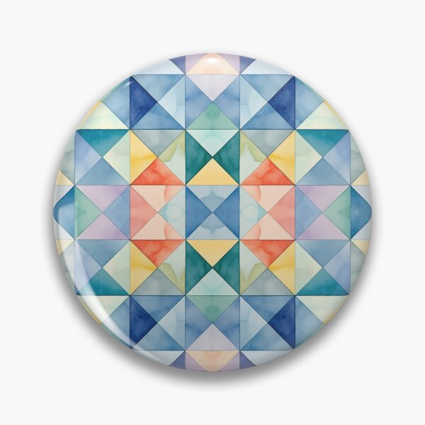 Item preview, Watercolor Geometric  designed and sold by Vikycialp.
