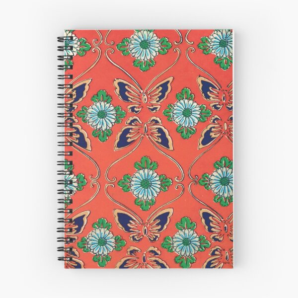 Item preview, Japanese Art, retro prints cute,butterfly print, red, great Japan Gift! designed and sold by JapaneseClub.