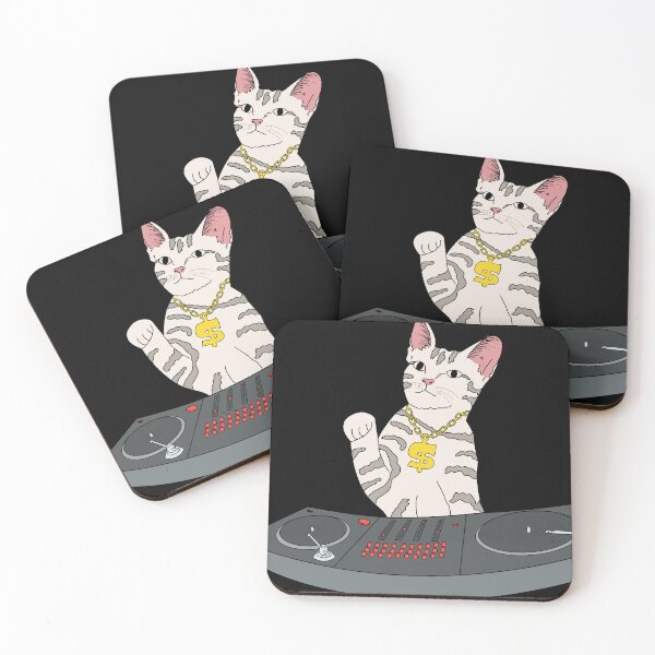 Item preview, Dj cat designed and sold by Brexmore3.