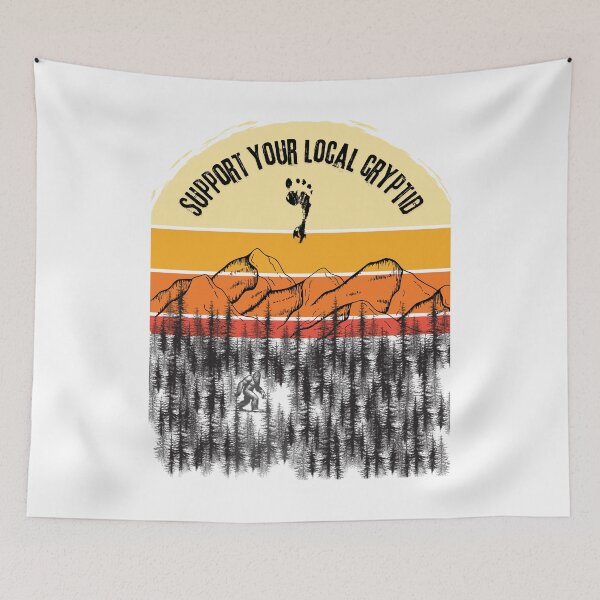 Item preview, Support your local cryptid designed and sold by Bison Artistry.