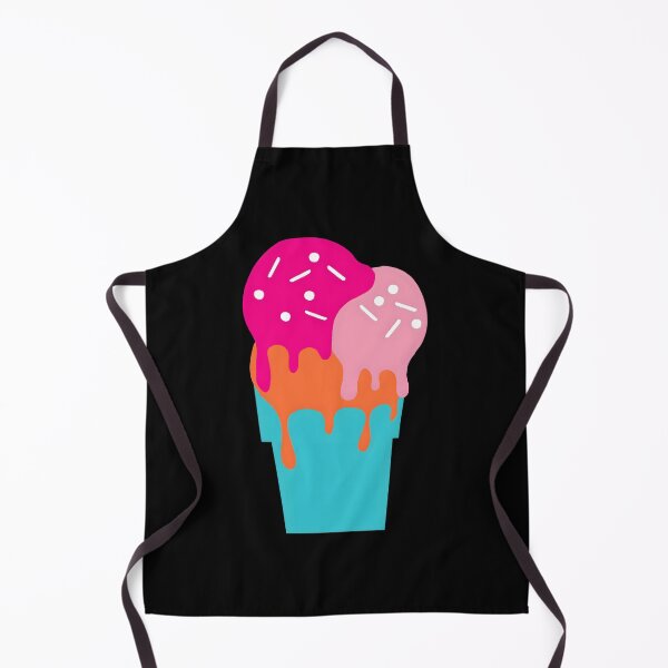 Item preview, Colorful Ice Cream Delight - Sweet Summer Treats Art For T-Shirt And Stickers designed and sold by Luxuriously.