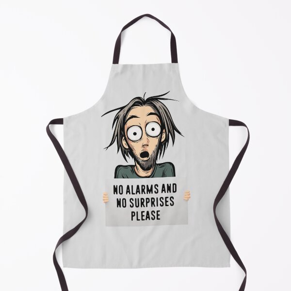 Item preview, No Alarms And No Surprises designed and sold by Fanverse Merchandise.