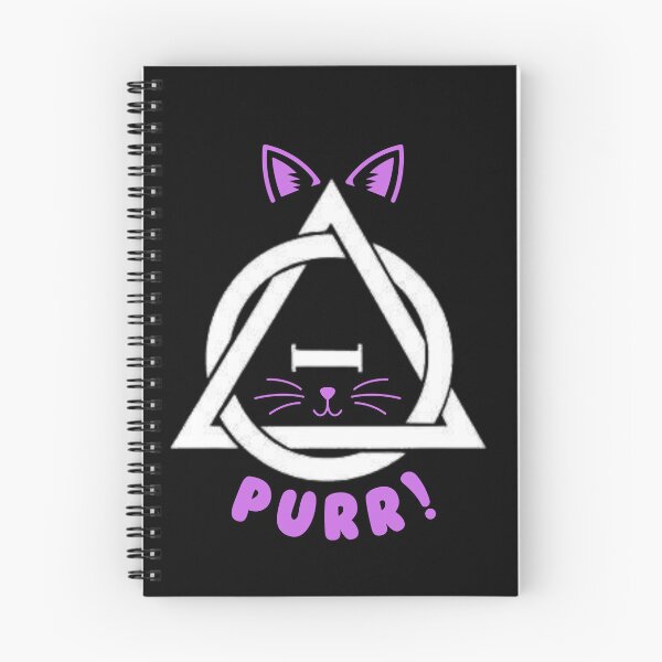 Item preview, Purple Purr Therian Therianthropy Cat Symbol designed and sold by Artography Designs.