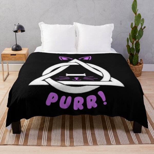 Item preview, Purple Purr Therian Therianthropy Cat Symbol designed and sold by Artography Designs.