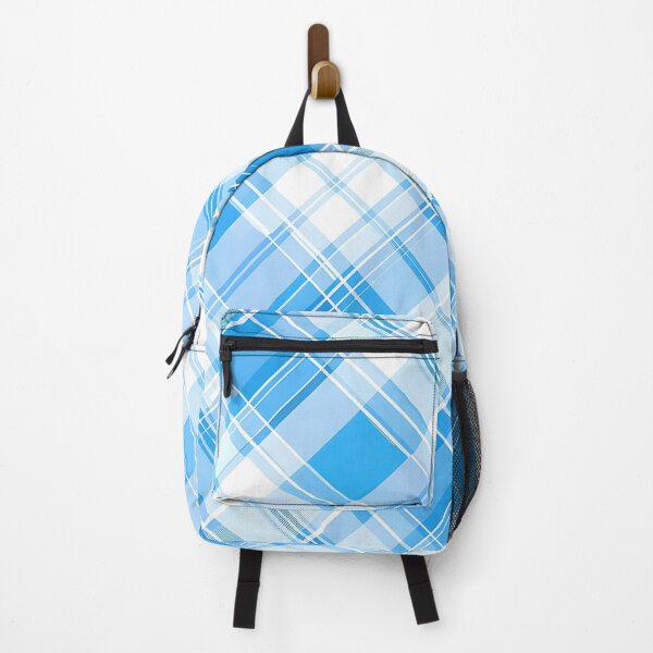 Item preview, Blue Plaid Pattern designed and sold by Myra365Art.