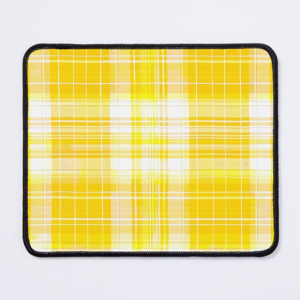 Item preview, Yellow Plaid Pattern designed and sold by Myra365Art.