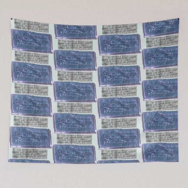 Item preview, Peaceful Sleep Psalm 4 8 designed and sold by BimsJetDesigns.
