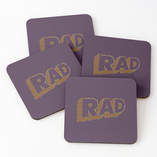 Item preview, RAD Halftone shadow typography designed and sold by trepiu.