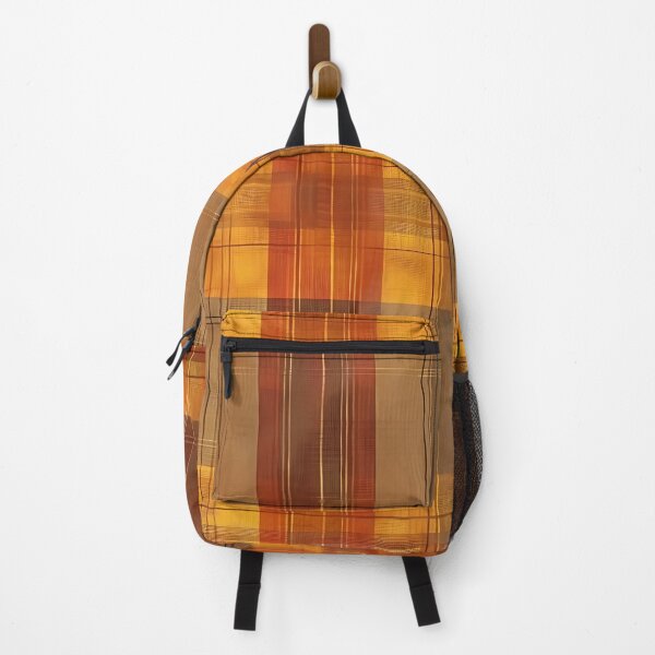 Item preview, Burnt Orange Plaid Pattern designed and sold by Myra365Art.