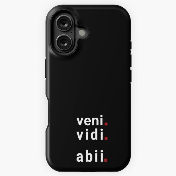 veni vedi abii, ich kam. ich sah. ich ging. Null Bock, i don't like this! iPhone Robuste Hülle