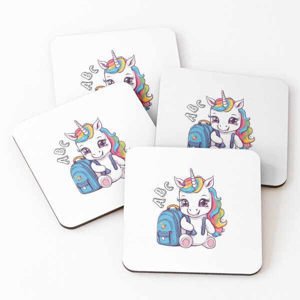 Item preview, Cute unicorn is going to school designed and sold by All-About-Life.