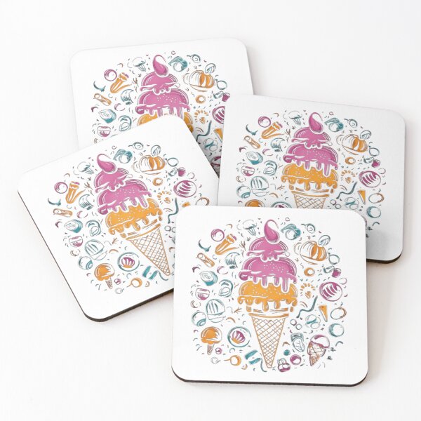 Item preview, Colorful Ice Cream Delight designed and sold by XquisiteFashion.
