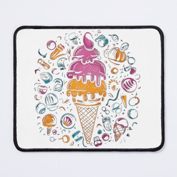 Item preview, Colorful Ice Cream Delight designed and sold by XquisiteFashion.