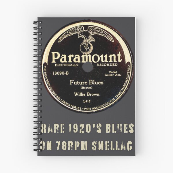 Item preview, Future Blues by Willie Brown (78rpm Shellac Record)  designed and sold by NeoRarities.