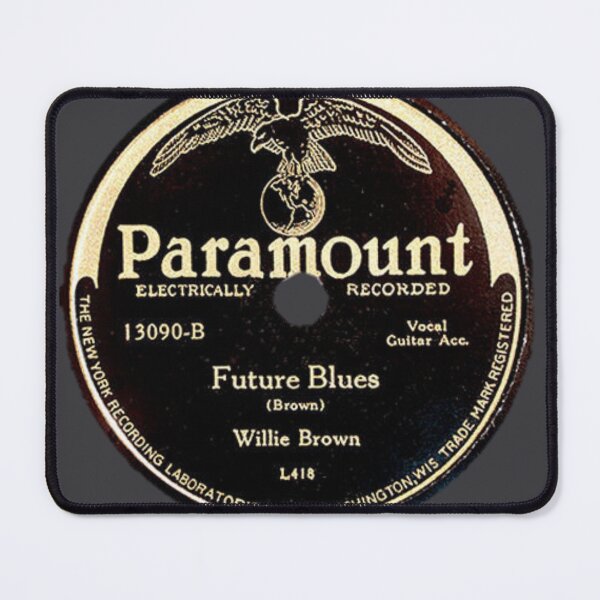 Item preview, Future Blues by Willie Brown (78rpm Shellac Record)  designed and sold by NeoRarities.
