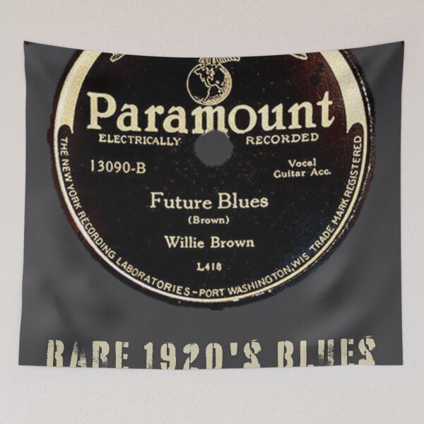 Item preview, Future Blues by Willie Brown (78rpm Shellac Record)  designed and sold by NeoRarities.