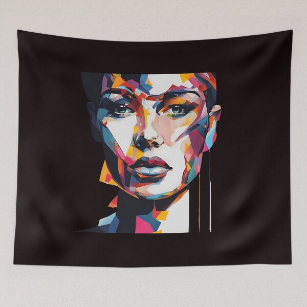 Item preview, Geometric Portrait designed and sold by Marcin-PL.