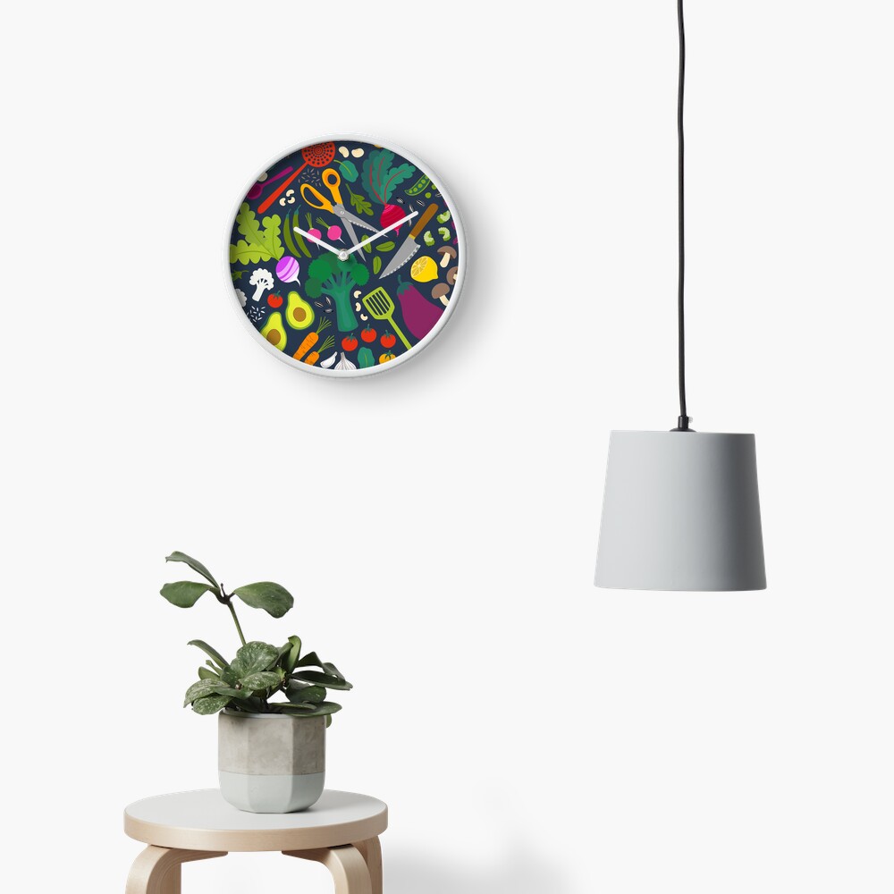 Item preview, Clock designed and sold by Cecca-Designs.