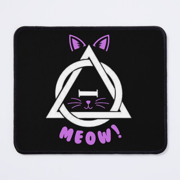 Artikelvorschau, Lila/Therian, Therianthropie-Miau-Katzensymbol entworfen und verkauft von Artography Designs.