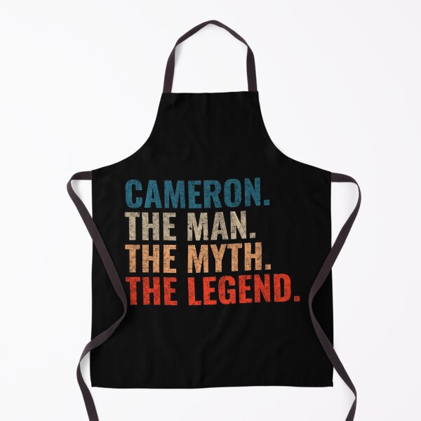 Item preview, Cameron The Man The Myth The Legend Cameron Name Retro 70s distress designed and sold by Teelogic.