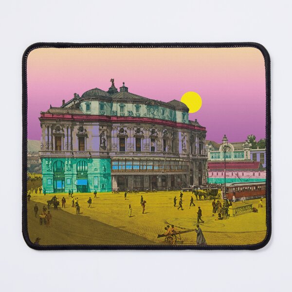 Item preview, vintage Bilbao, Arriaga Theater designed and sold by Mauswohn.