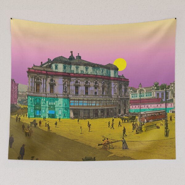 Item preview, vintage Bilbao, Arriaga Theater designed and sold by Mauswohn.