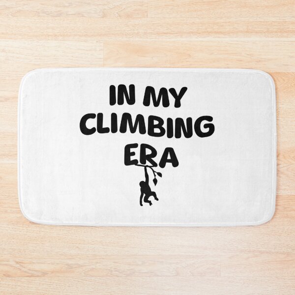 Item preview, In my climbing era curvy, stylish lettering black designed and sold by Bouldershop.