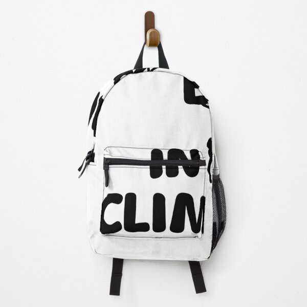 Item preview, In my climbing era curvy, stylish lettering black designed and sold by Bouldershop.