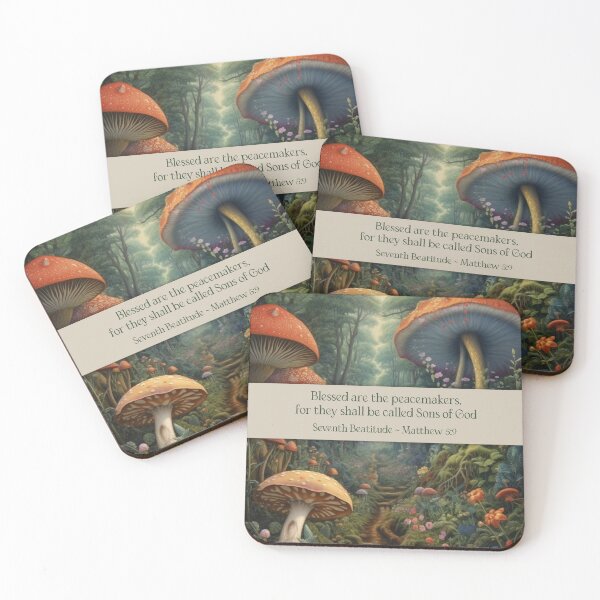 Item preview, Seventh Beatitude Matthew 5:9 (The Beatitudes from Sermon on The Mount) designed and sold by WideIsTheGate.
