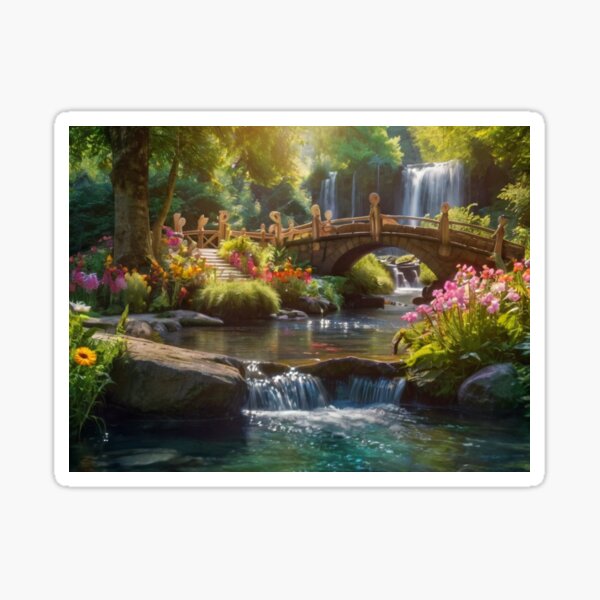 Item preview, The Enchanted Cascade designed and sold by BlareBlare.