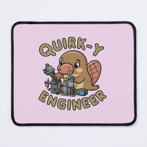 Item preview, Inventive Platypus: 'Quirk-y Engineer' Design designed and sold by CeruOStudios.