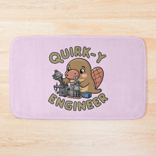 Item preview, Inventive Platypus: 'Quirk-y Engineer' Design designed and sold by CeruOStudios.