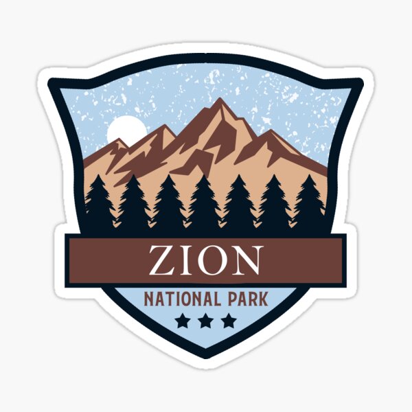 Vista previa del artículo con la obra «Parque Nacional Zion», diseñado y vendido por Nature-Book.
