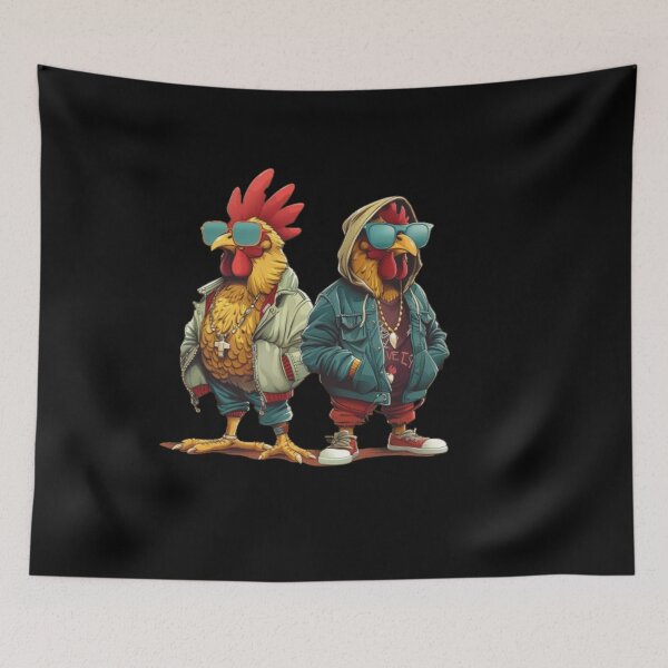 Item preview, Streetwear-clad chickens with style designed and sold by Tee Studio.