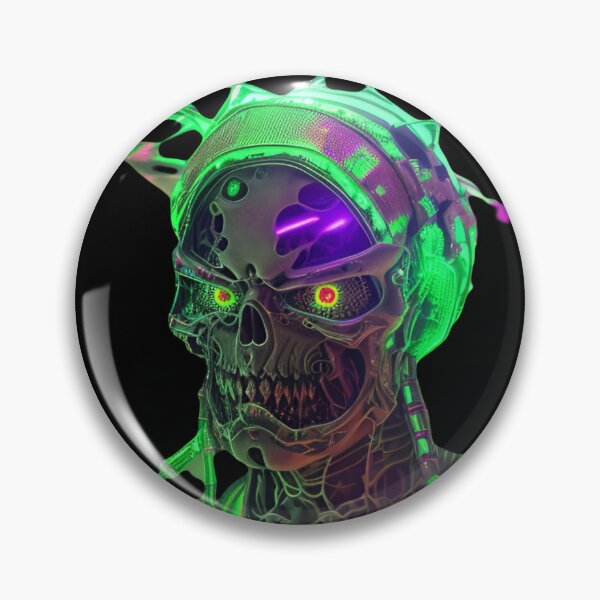 Item preview, Neon zombie designed and sold by Glenbobagins.