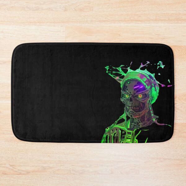 Item preview, Neon zombie designed and sold by Glenbobagins.
